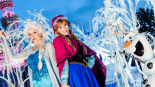 アナと雪の女王 ディズニーランドでのパレード！！